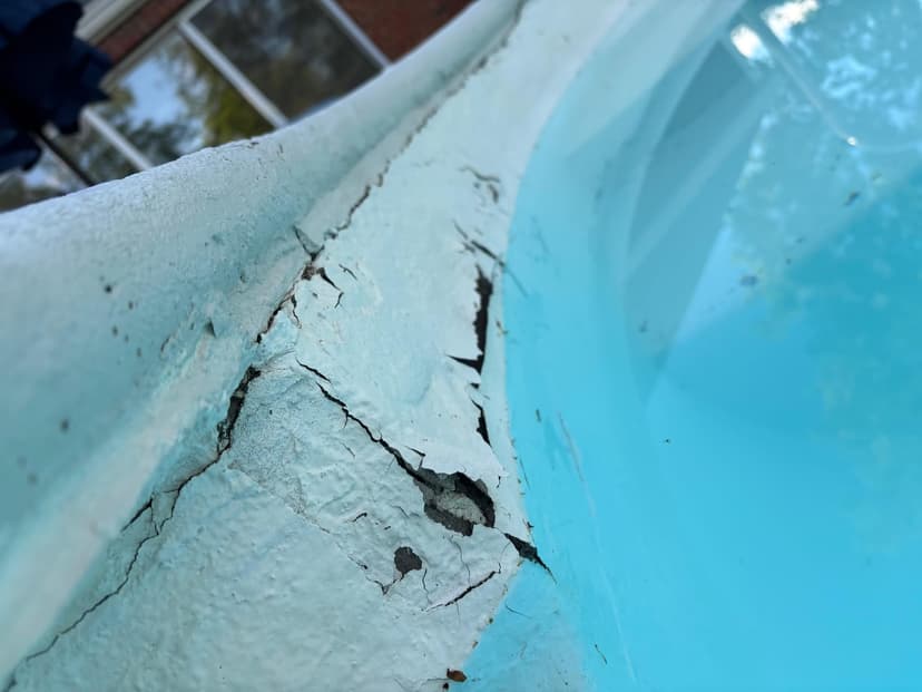 repair and tile the exterior portions of the pool