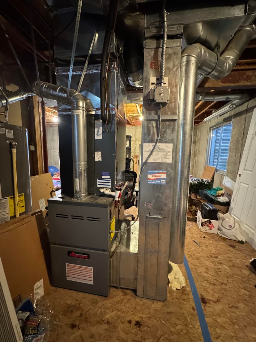 rework ductwork to increase air intake