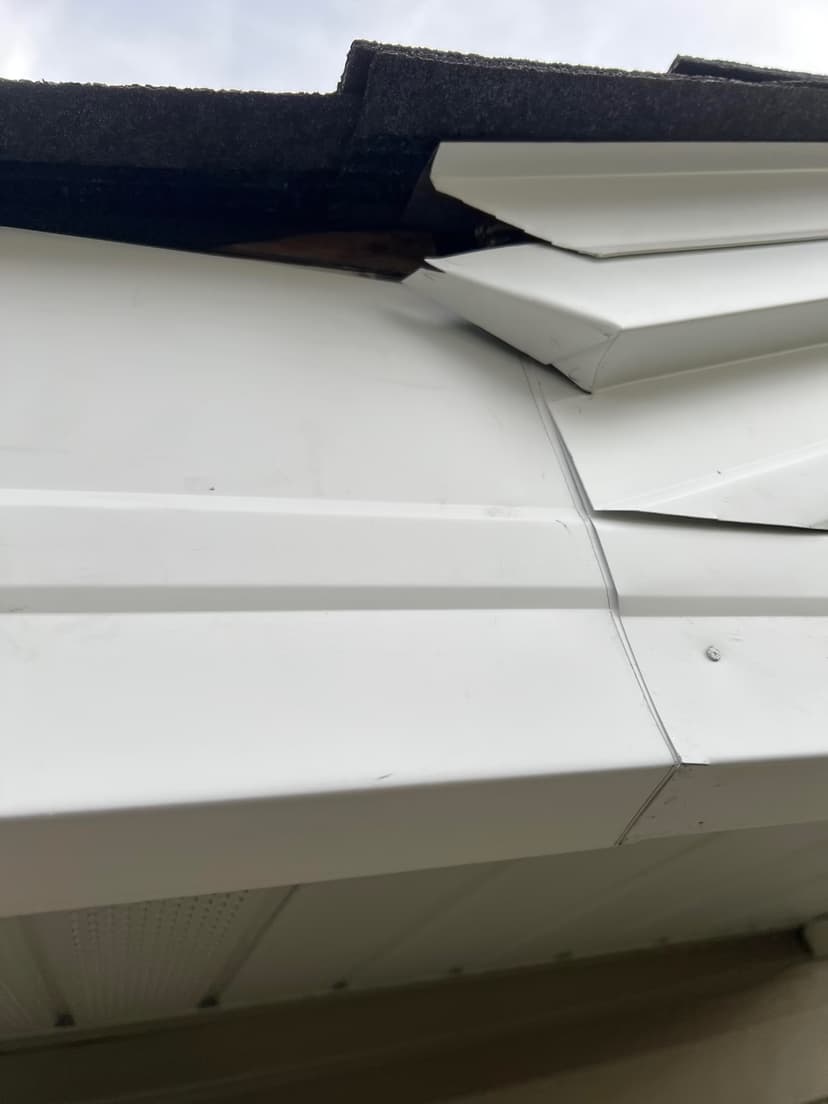 install aluminum fascia and soffit