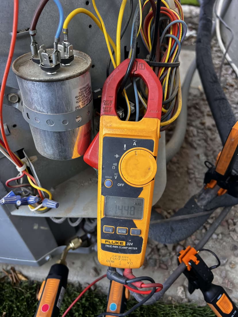 find and fix a Freon leak in the AC coil