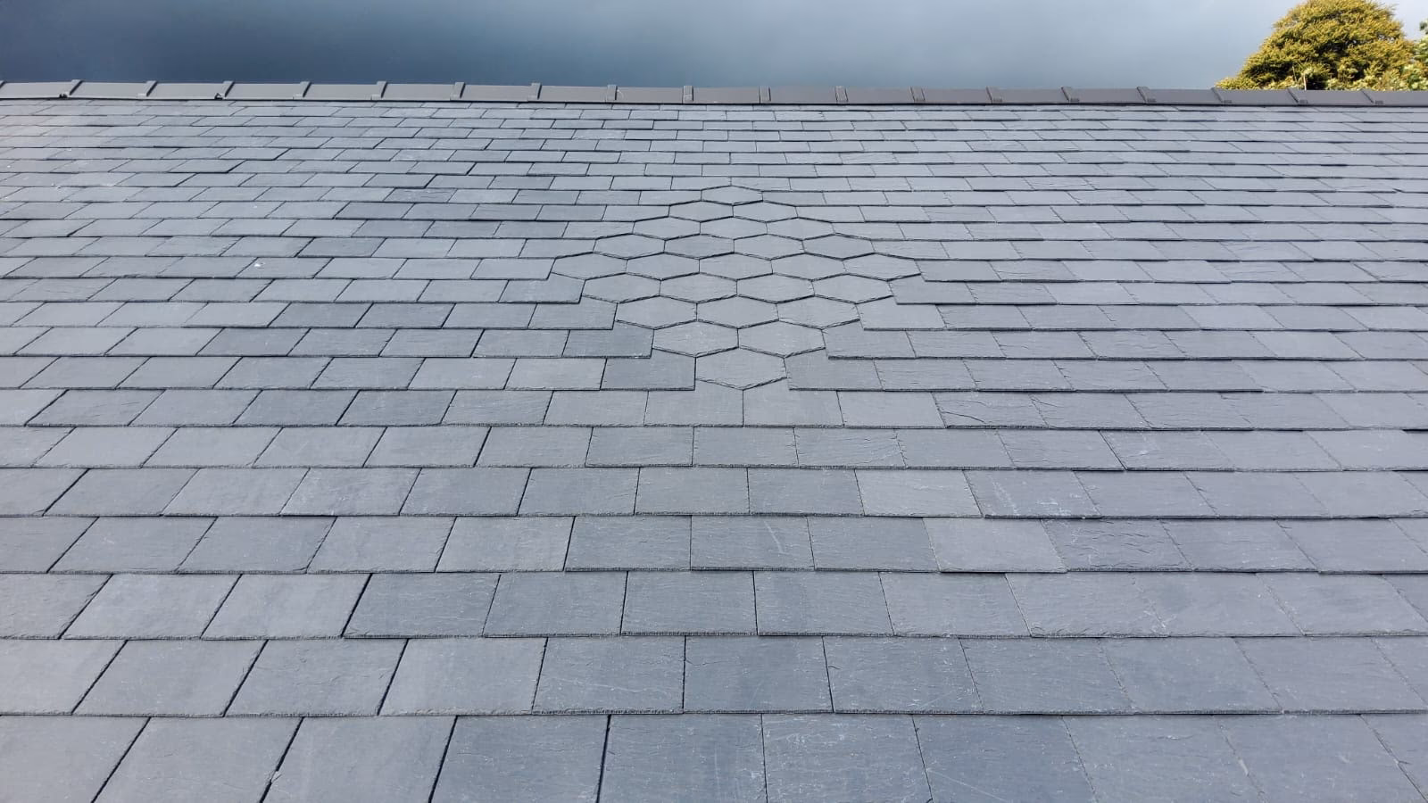 perform a minor slate roof patch repair