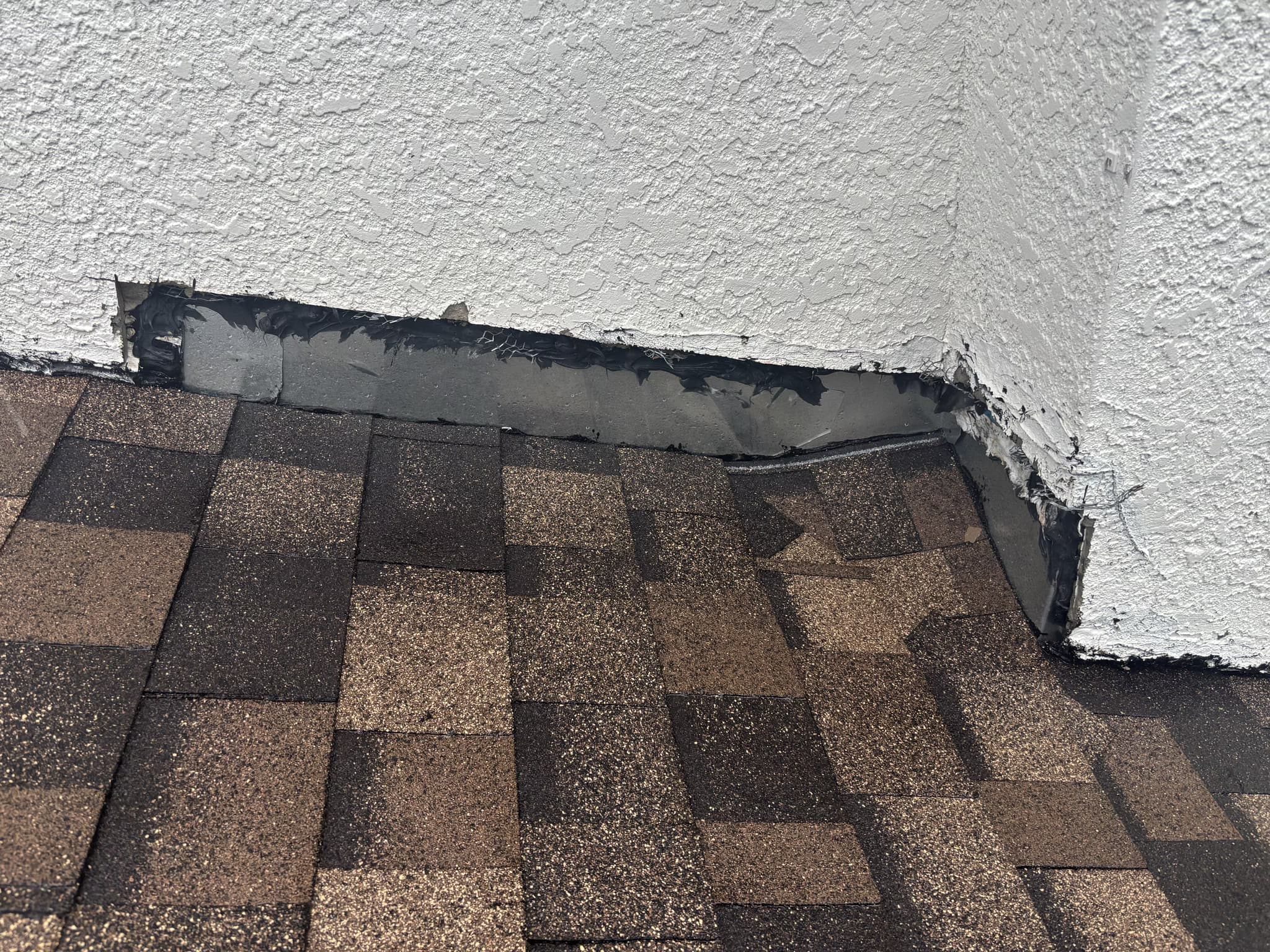 repair a stucco spot and paint