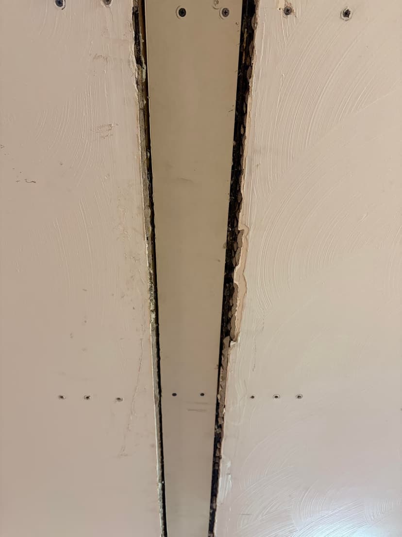 repair drywall and match ceiling swirl texture (low estimate)