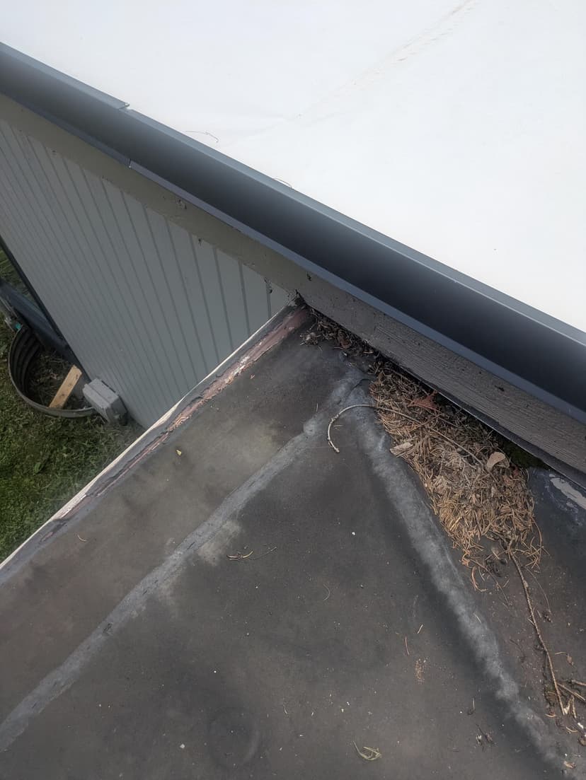 replace an 800 sqft EPDM flat garage roof
