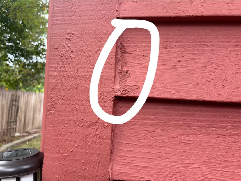paint the exterior of my cedar siding house and replace some boards