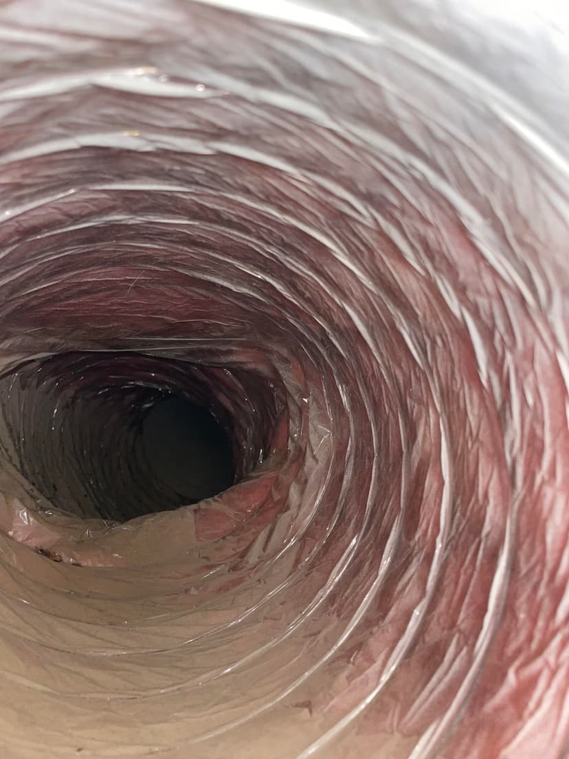 clean and repair HVAC system damaged by construction dust