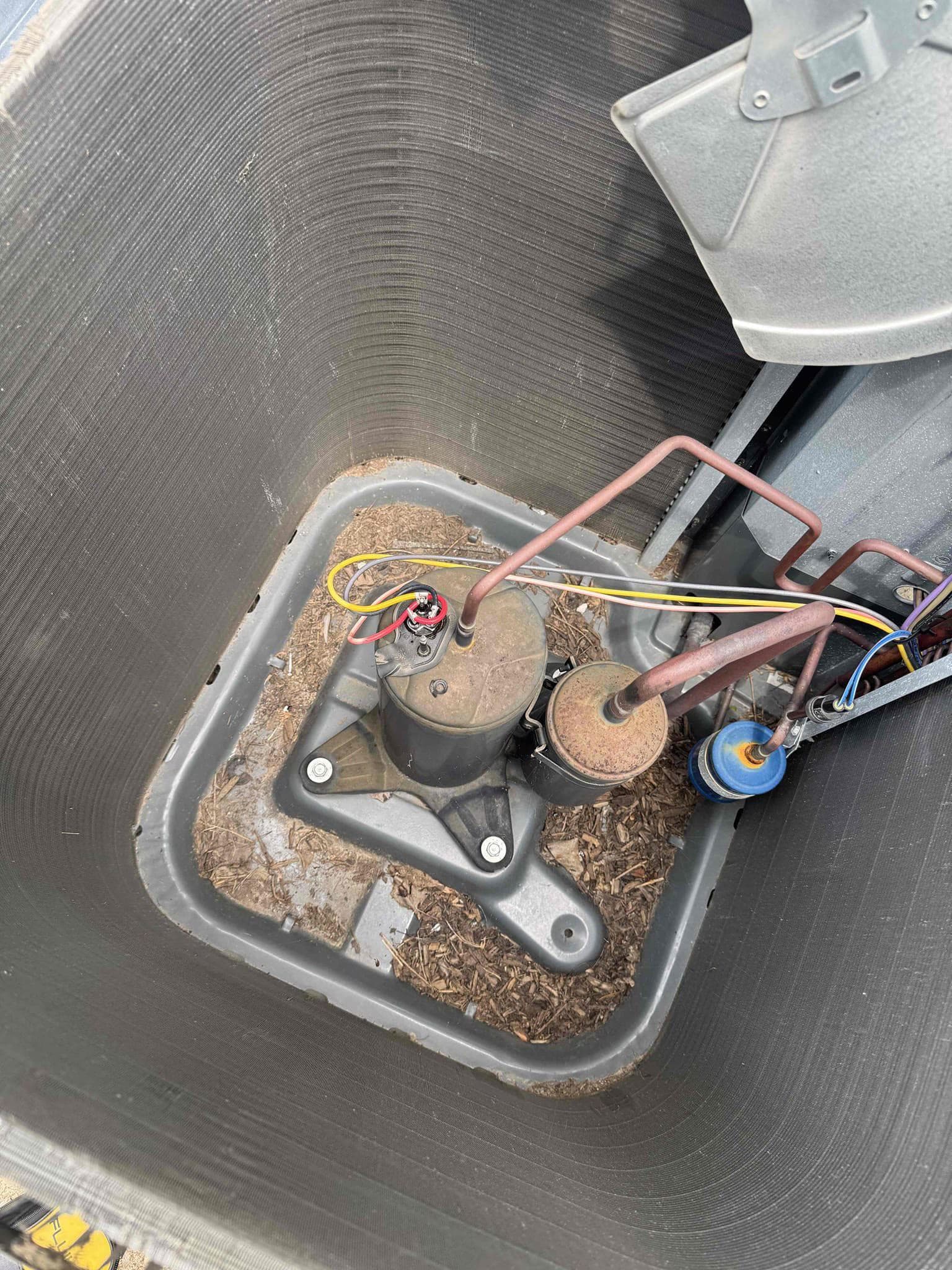 replace the compressor and dual capacitor in an 8-year-old Goodman AC unit