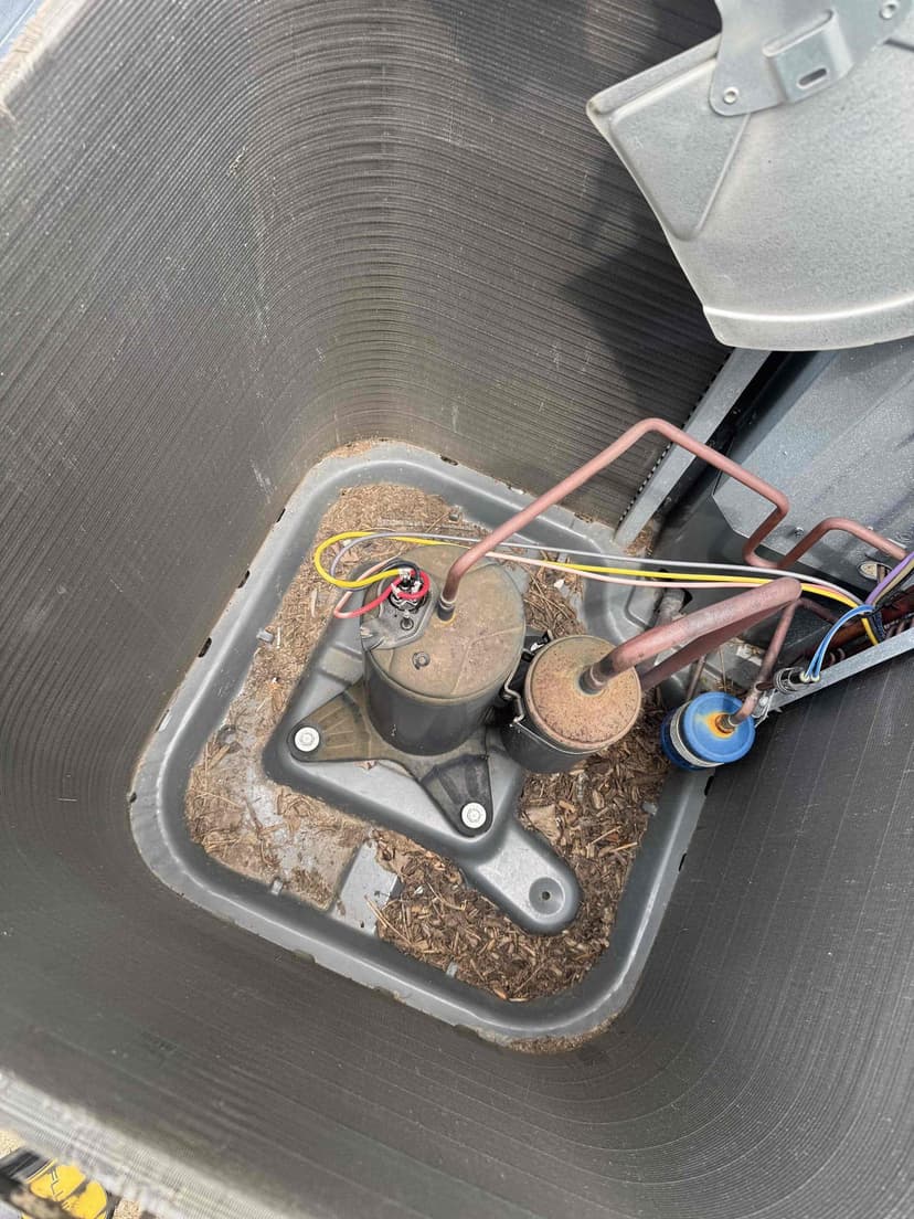 replace the compressor and dual capacitor in an 8-year-old Goodman AC unit