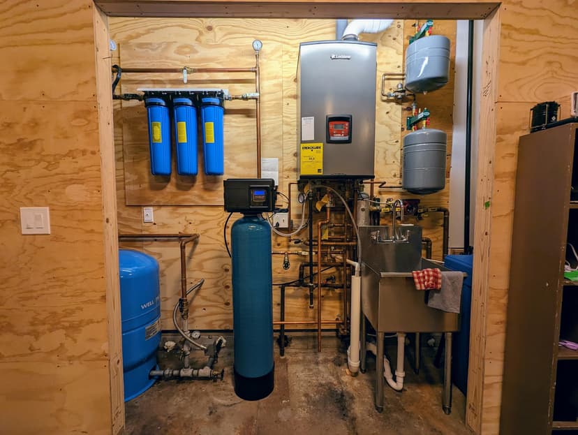 break system into 2 zones and install runtal wall panels