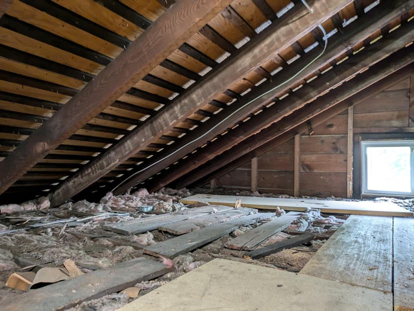 insulate basement ceiling and attic with fiberglass