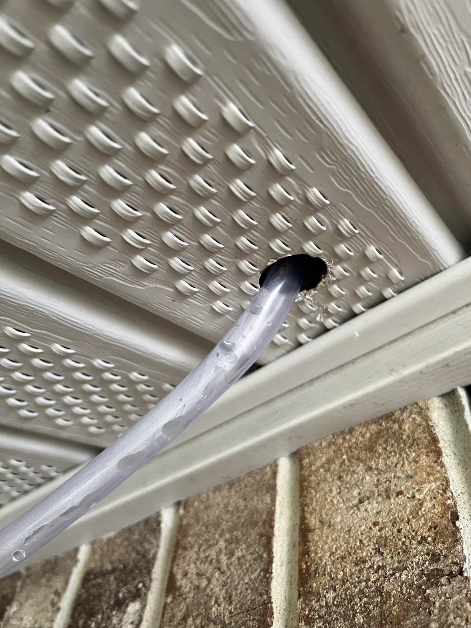 upgrade HVAC passive drainage system to active system with pump