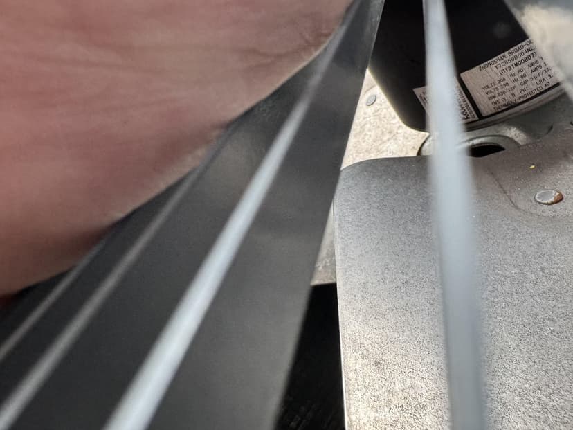 replace the HVAC outdoor fan motor