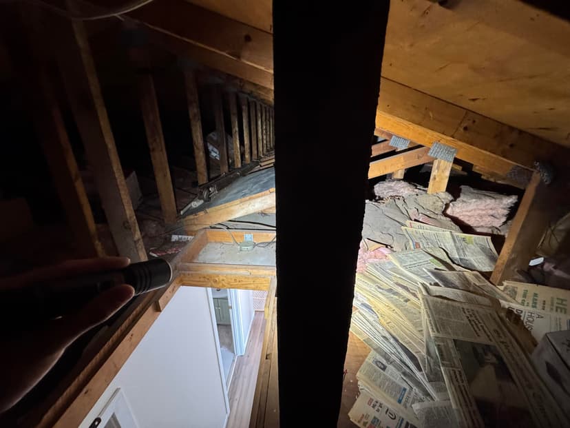 install baffles and blow in 12” of insulation