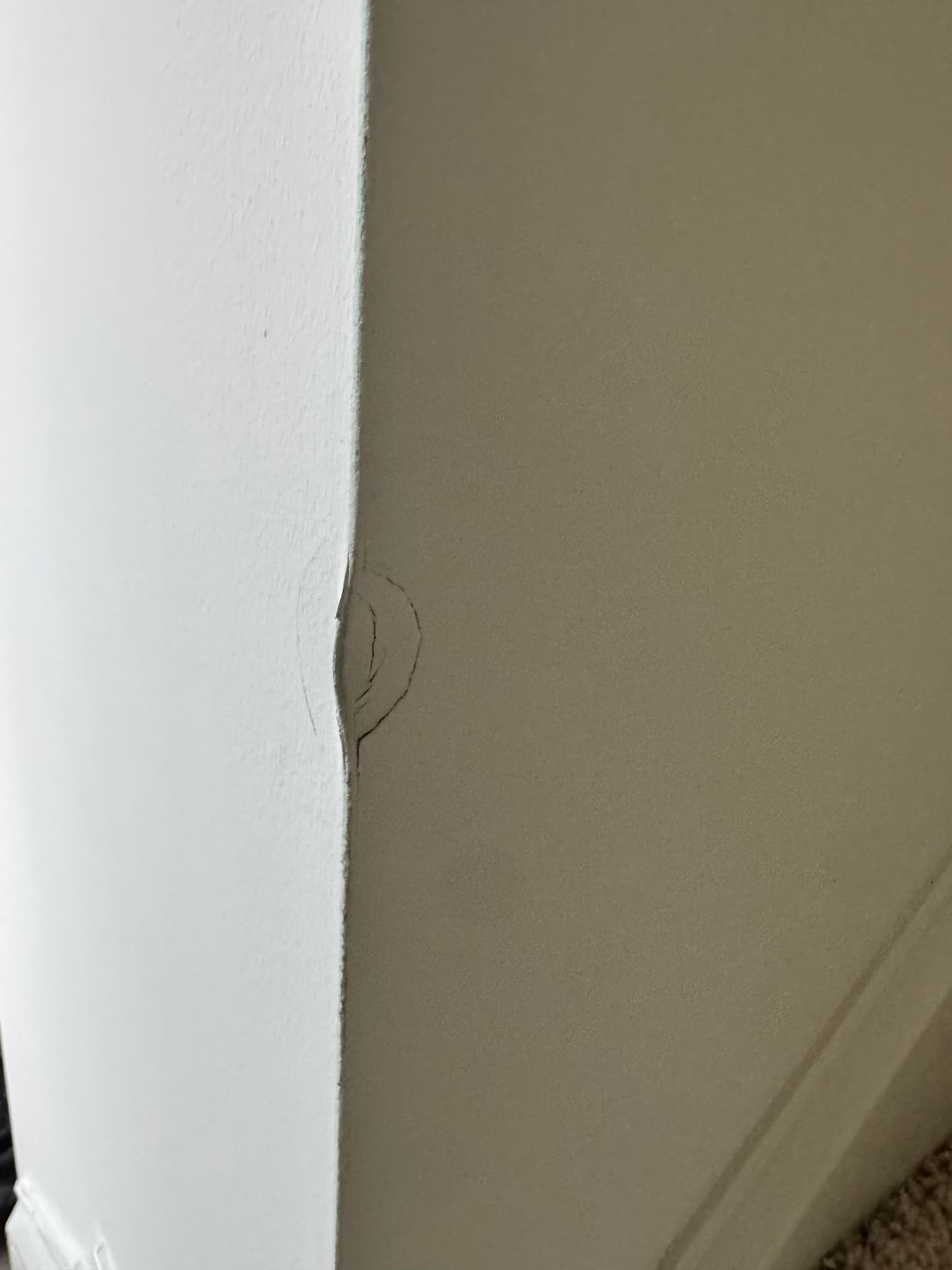 repair a damaged corner