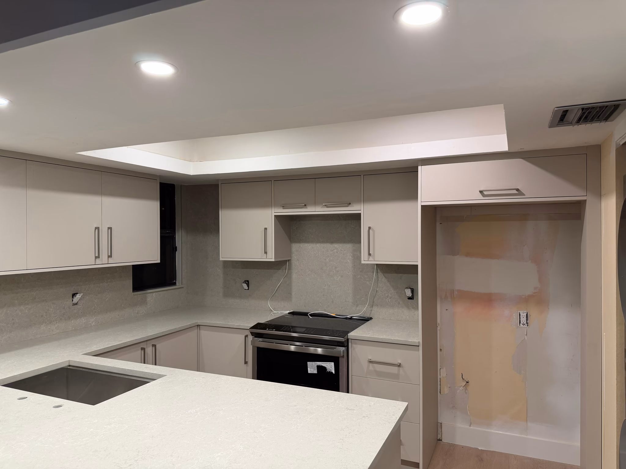 install kitchen cabinets