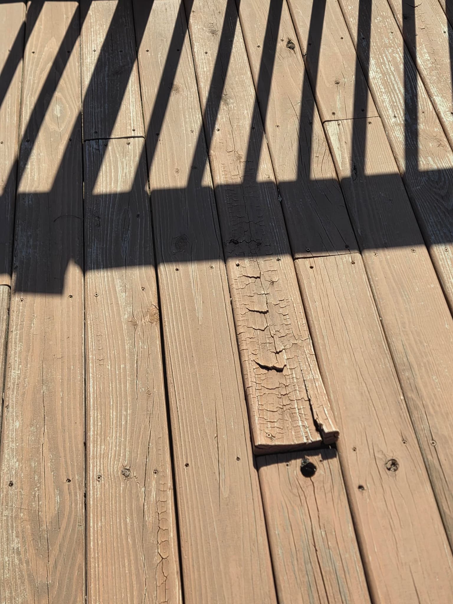 re-deck a 750 sqft deck with cedar