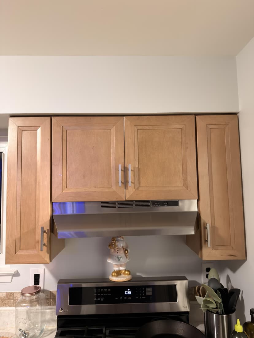 get a wall bridge for cabinets