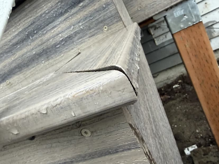 redo front stairs and deck including demolition