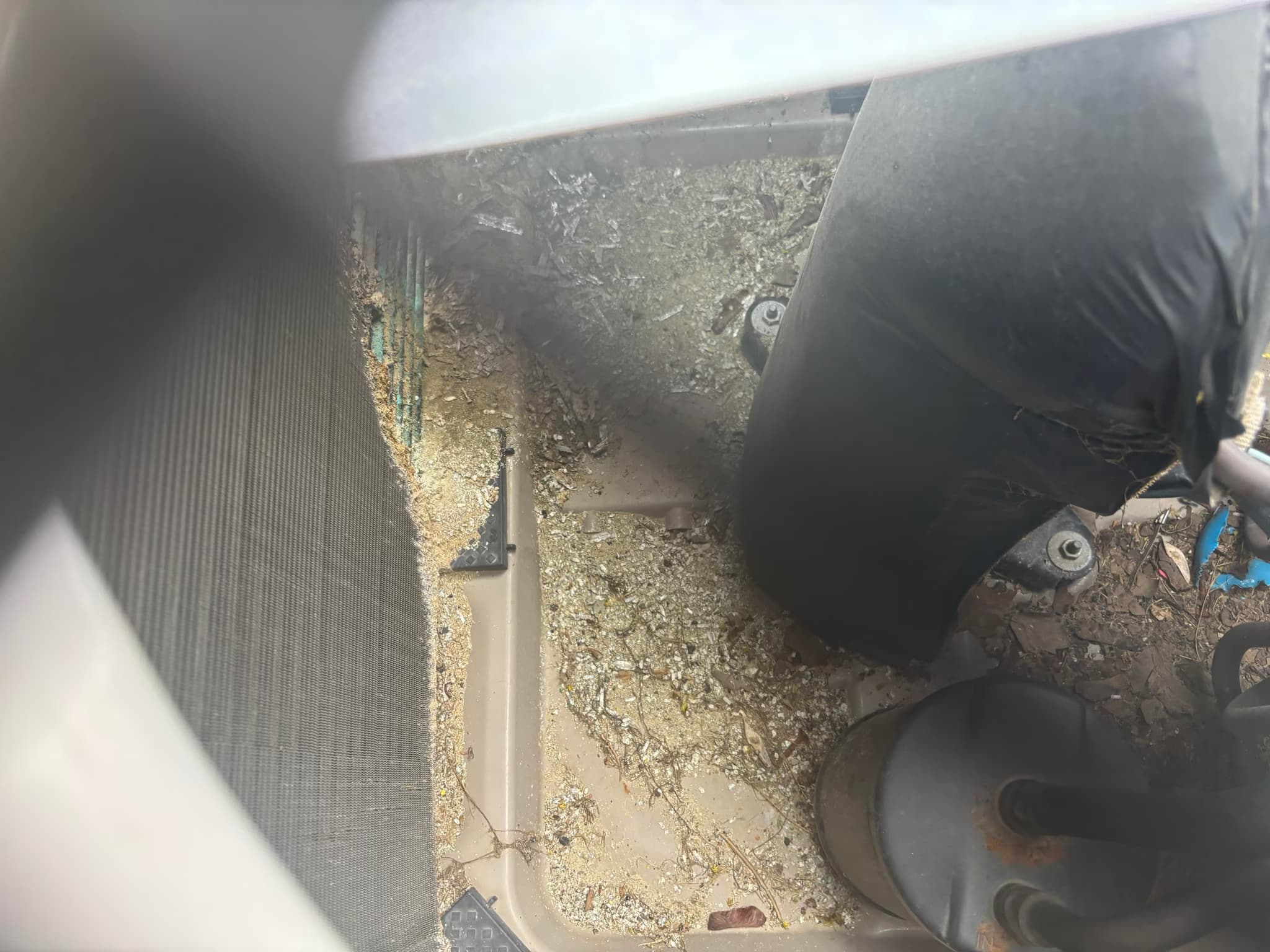 replace brand new indoor and outdoor hvac system
