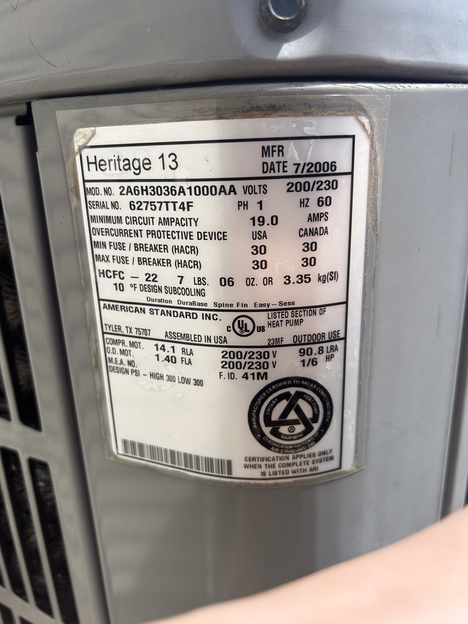 replace the heat pump fan motor