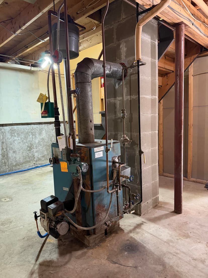 replace oil boiler with trio p series and indirect water heater