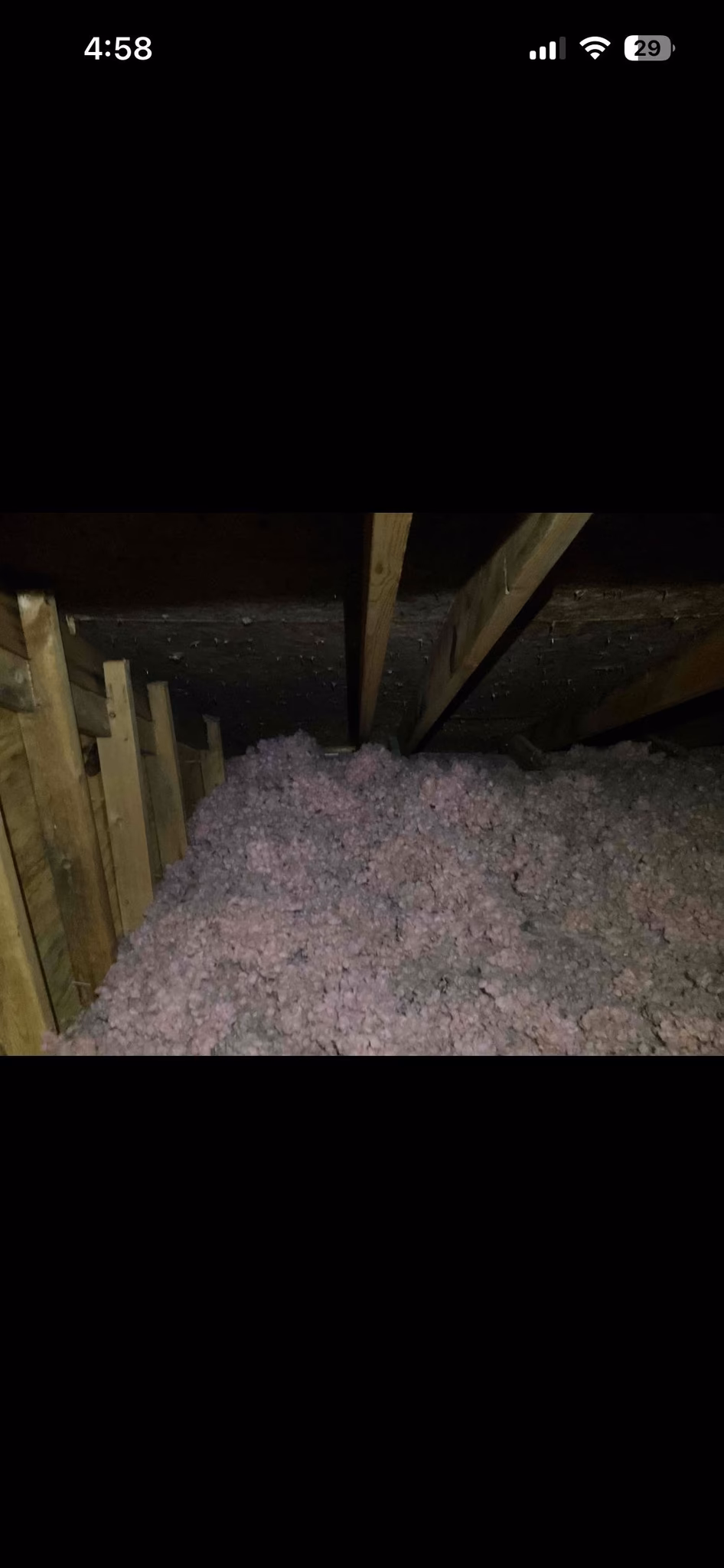 vacuum, air seal, add baffles, and replace attic insulation
