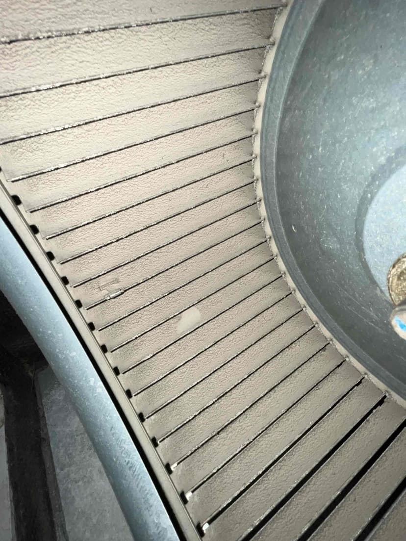 clean a dirty blower wheel