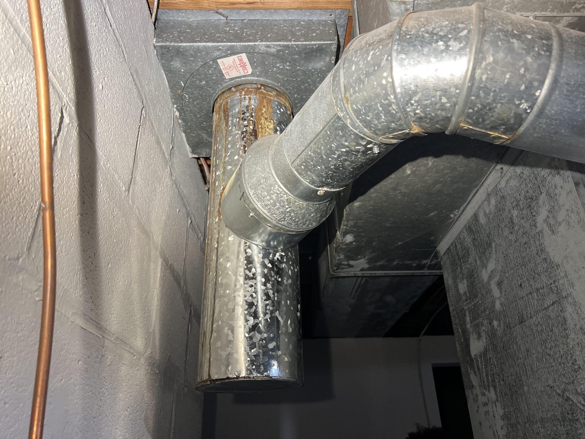 replace flue pipe and install new chimney