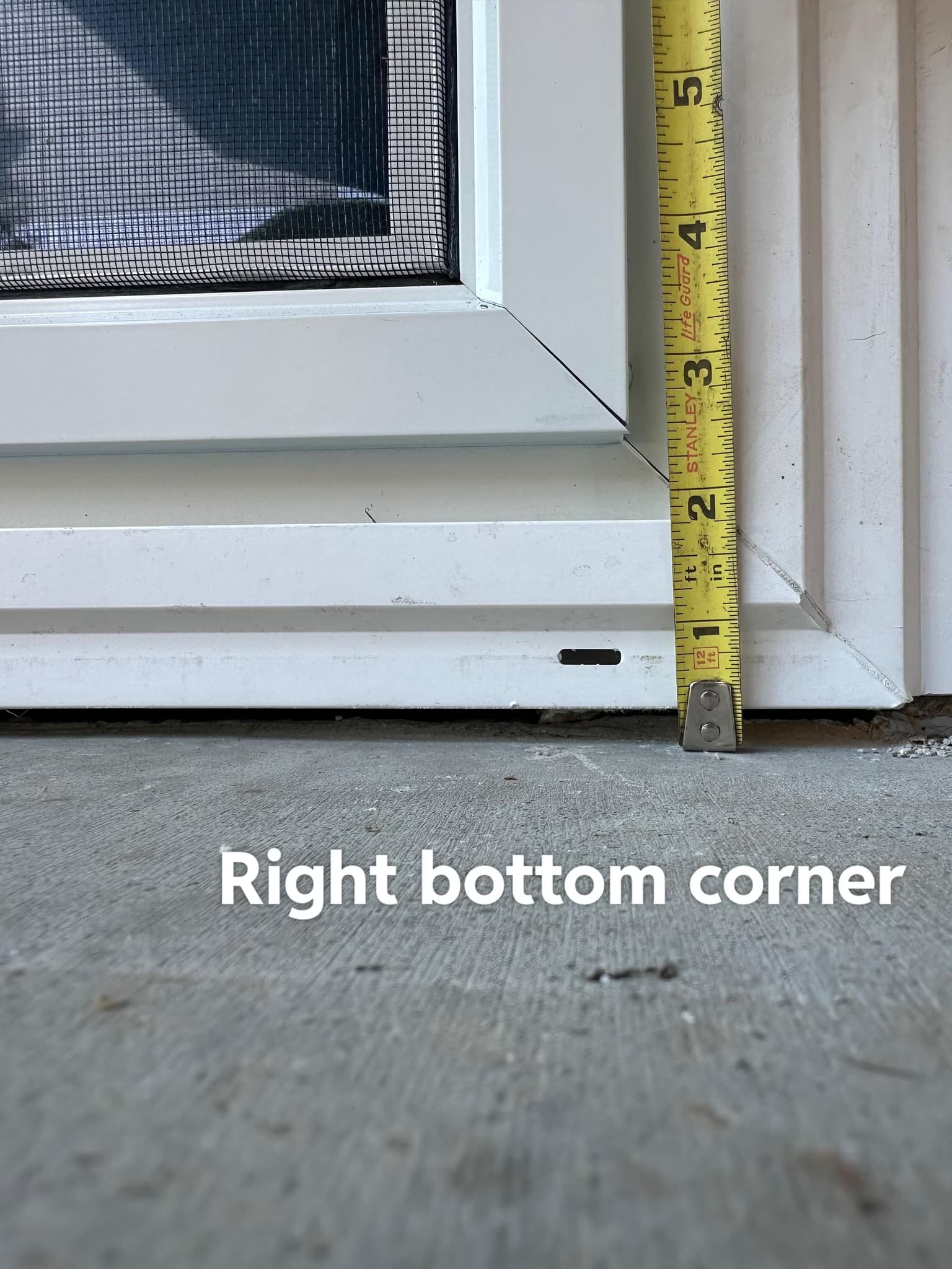 purchase of 9 retrofit windows and a patio door