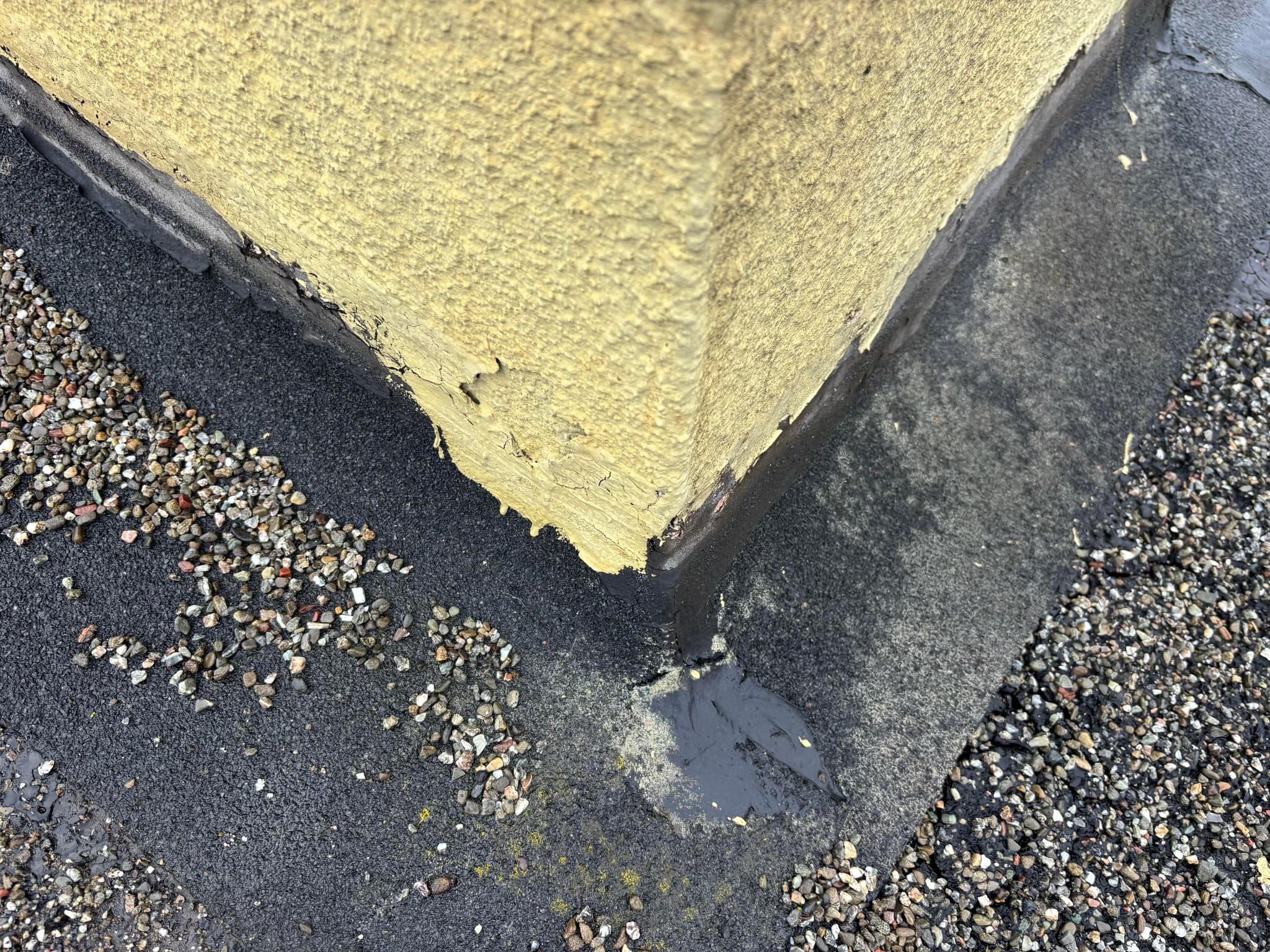 seal off a roof leak around the chimney