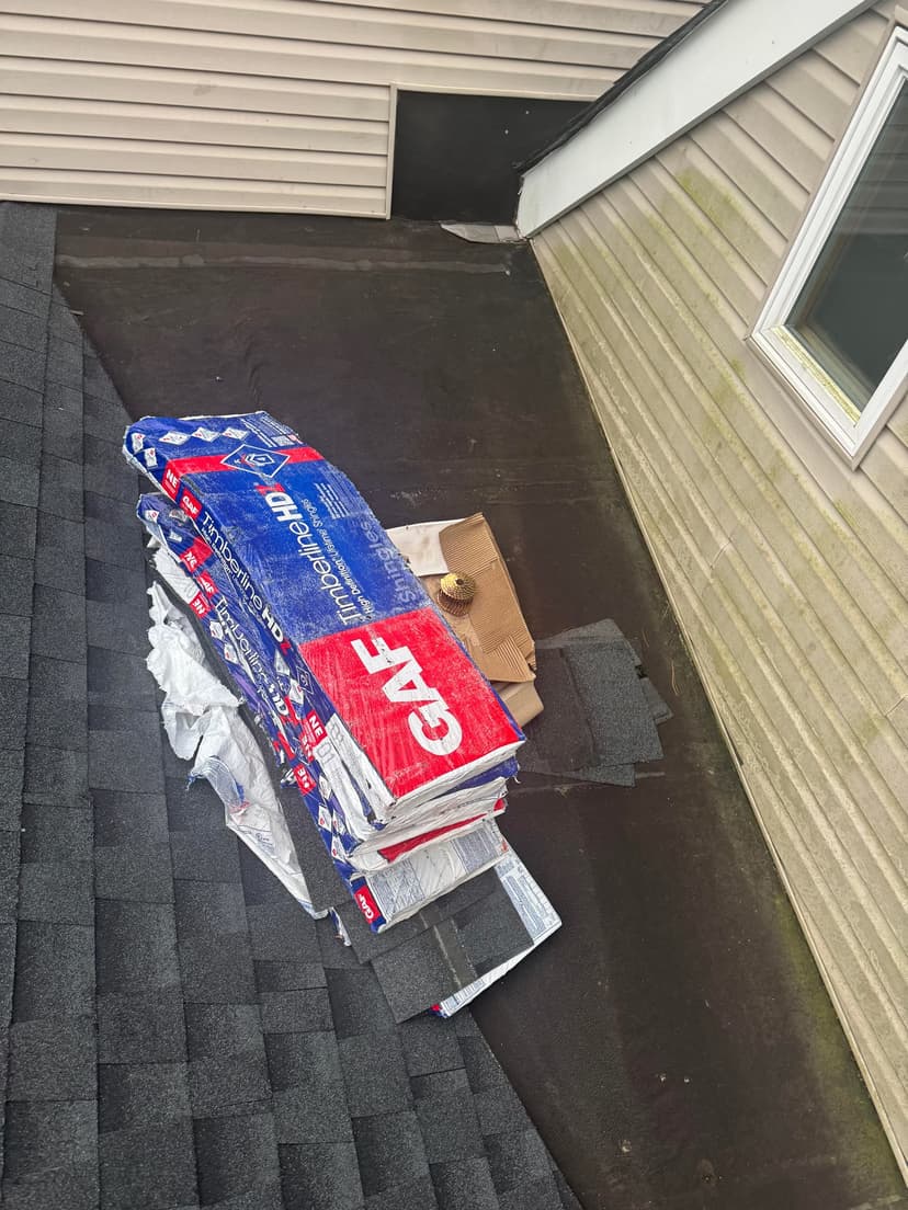 replace roof shingles with disputed membrane replacement