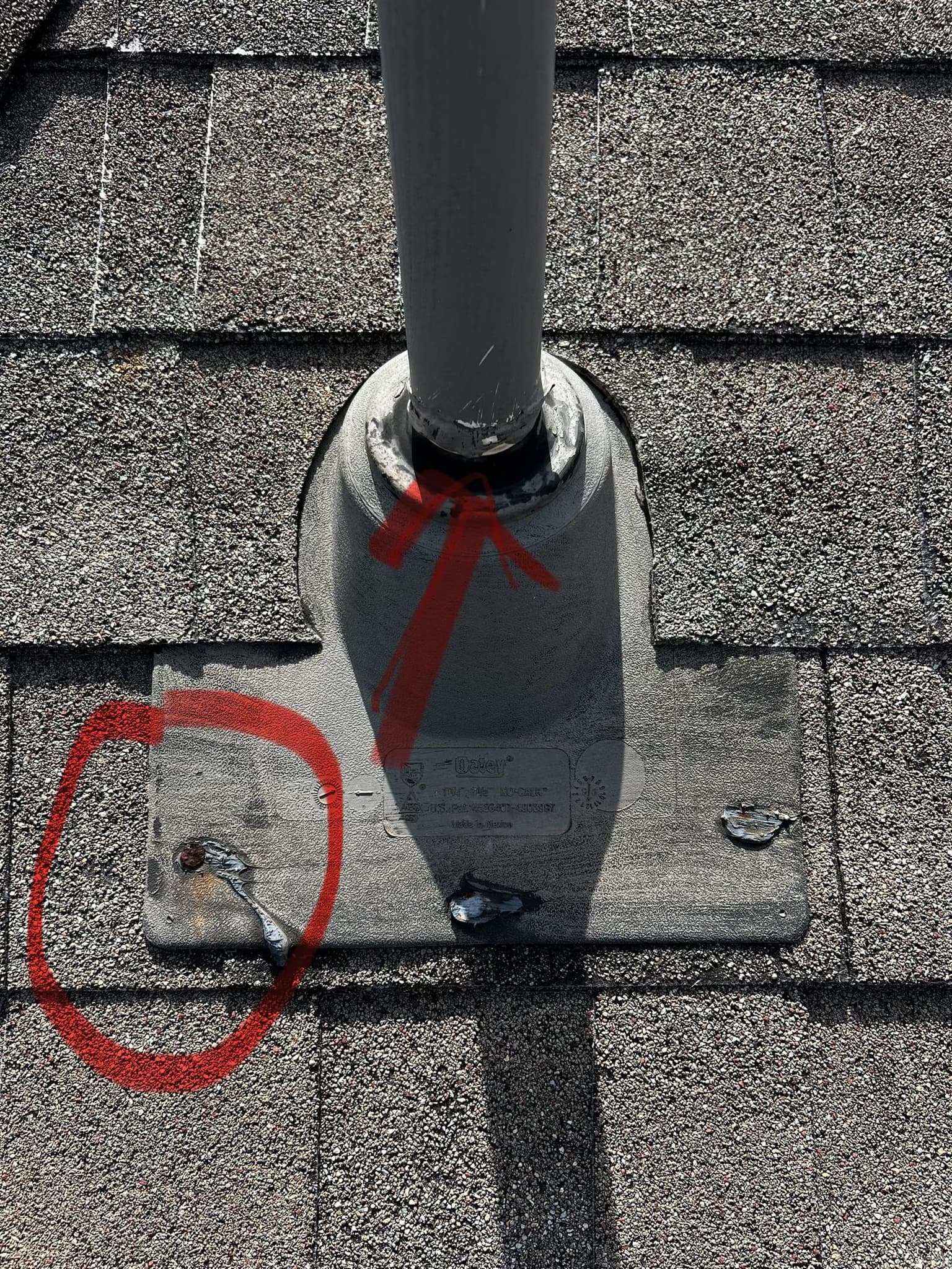 repair broken shingles and perform roof maintenance