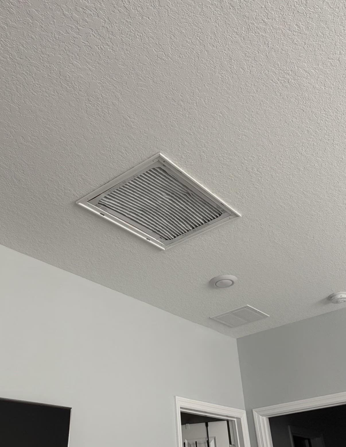 replace the steel grill housing and filter cover