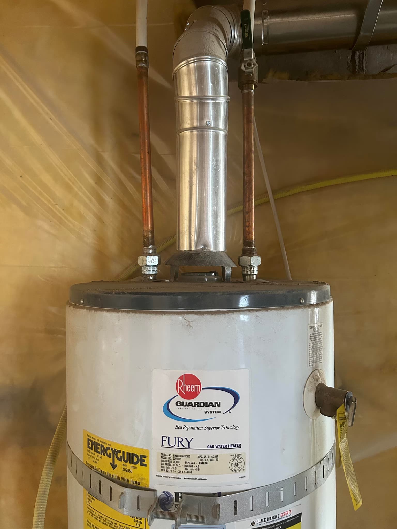 replace a water heater