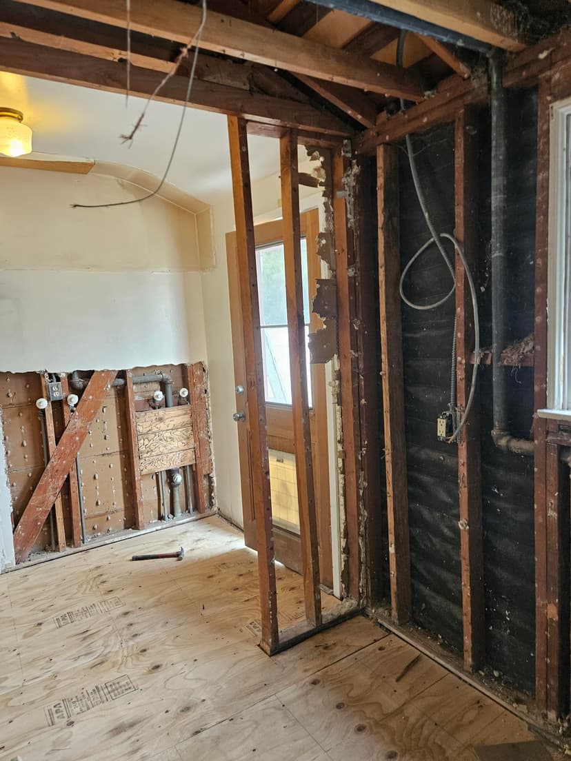 kitchen remodel and whole house flooring