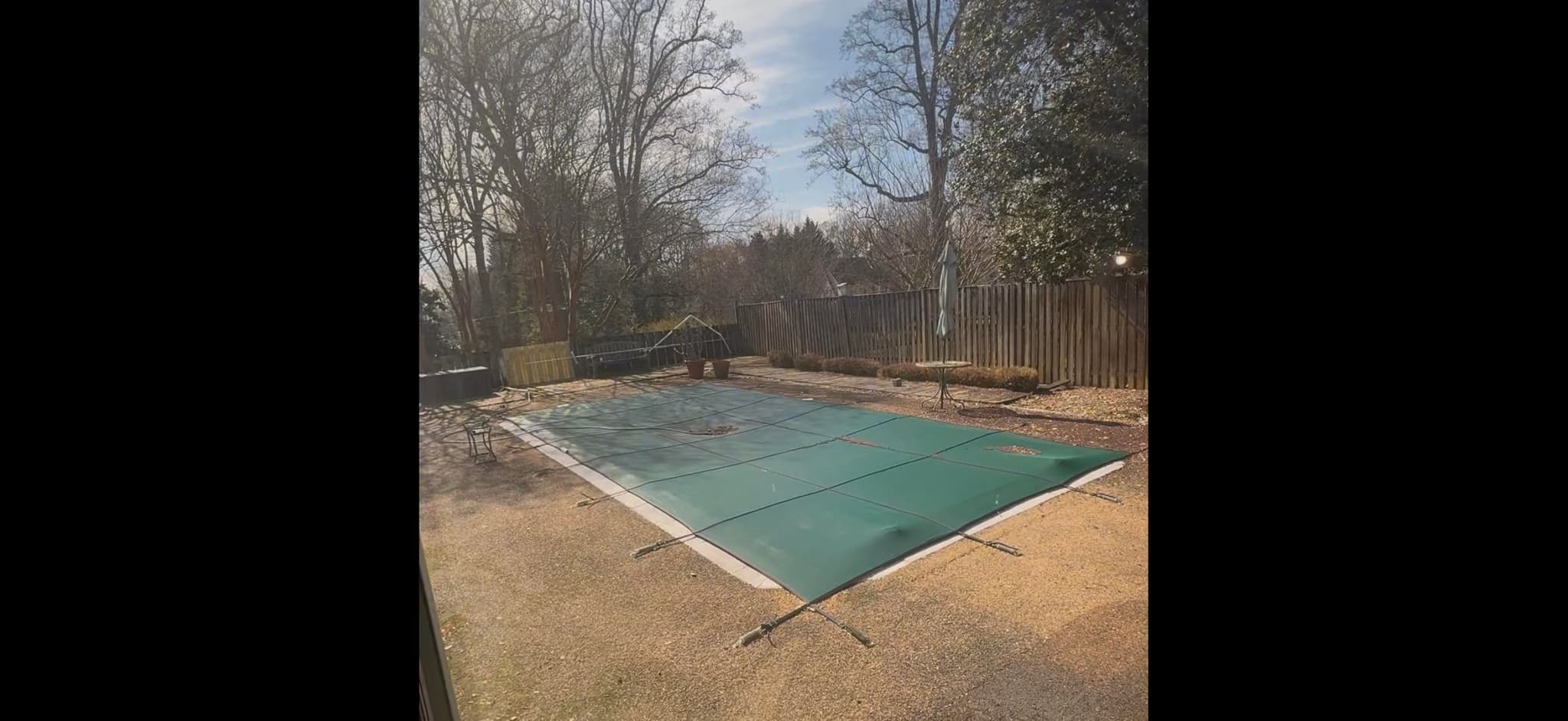 install a new 16x42 mesh pool cover