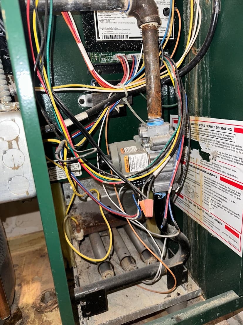 install a navien combi boiler system