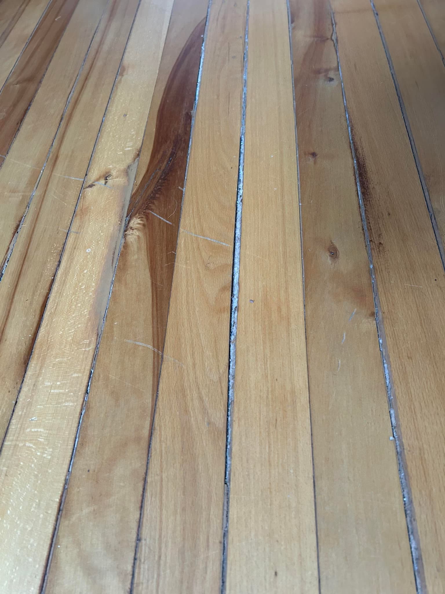 refinish existing solid hardwood floors
