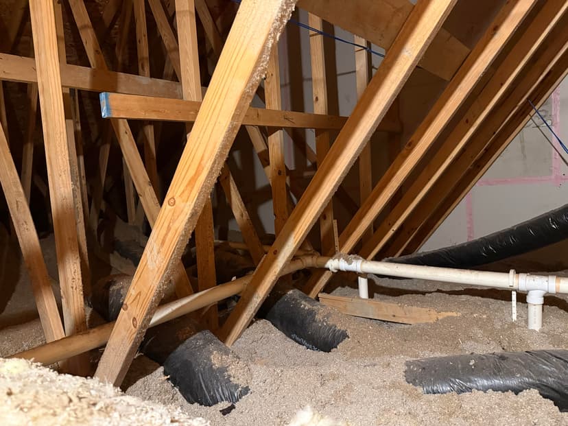 install additional attic insulation to R49