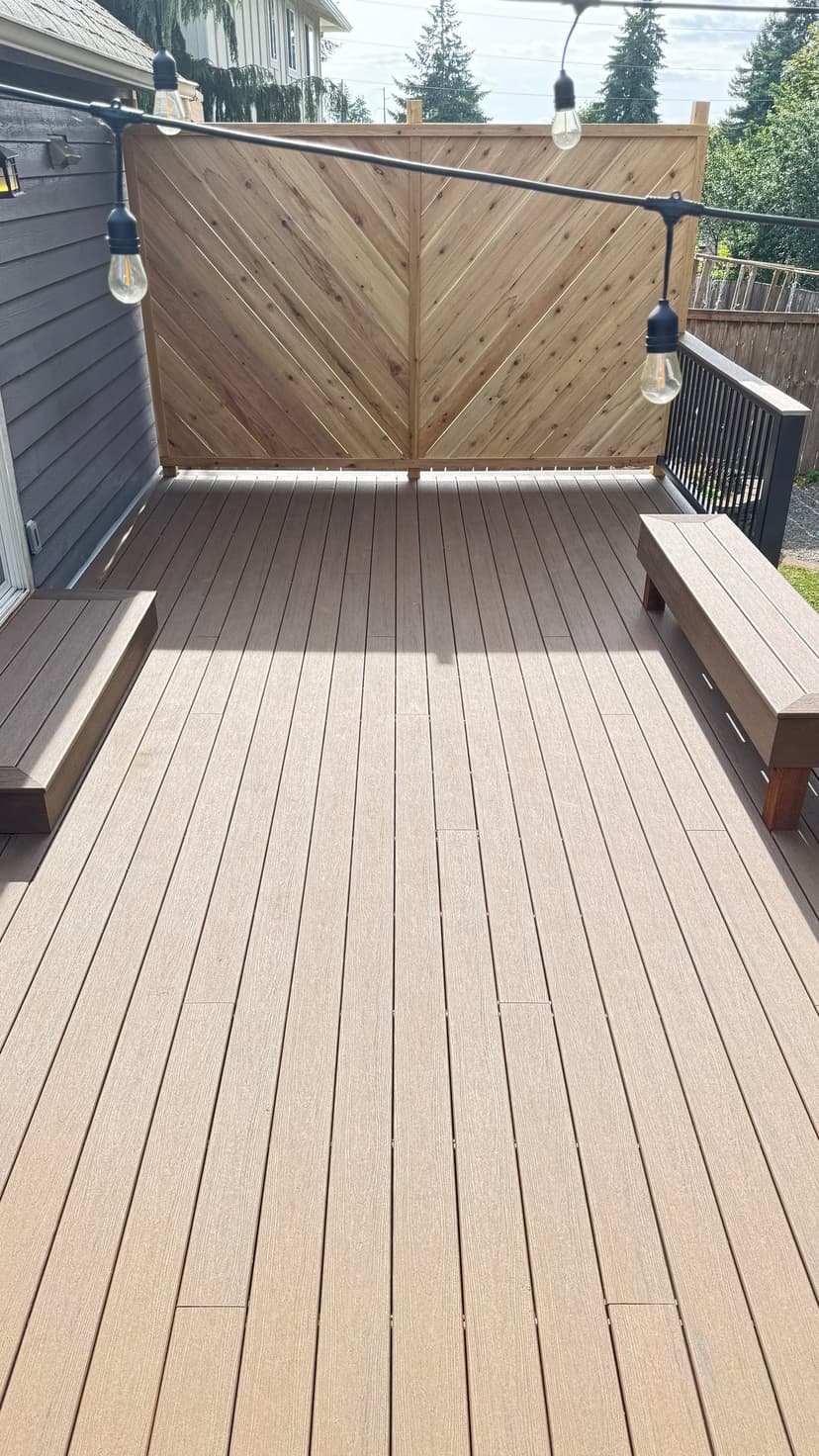 rebuild a 28'x12' deck