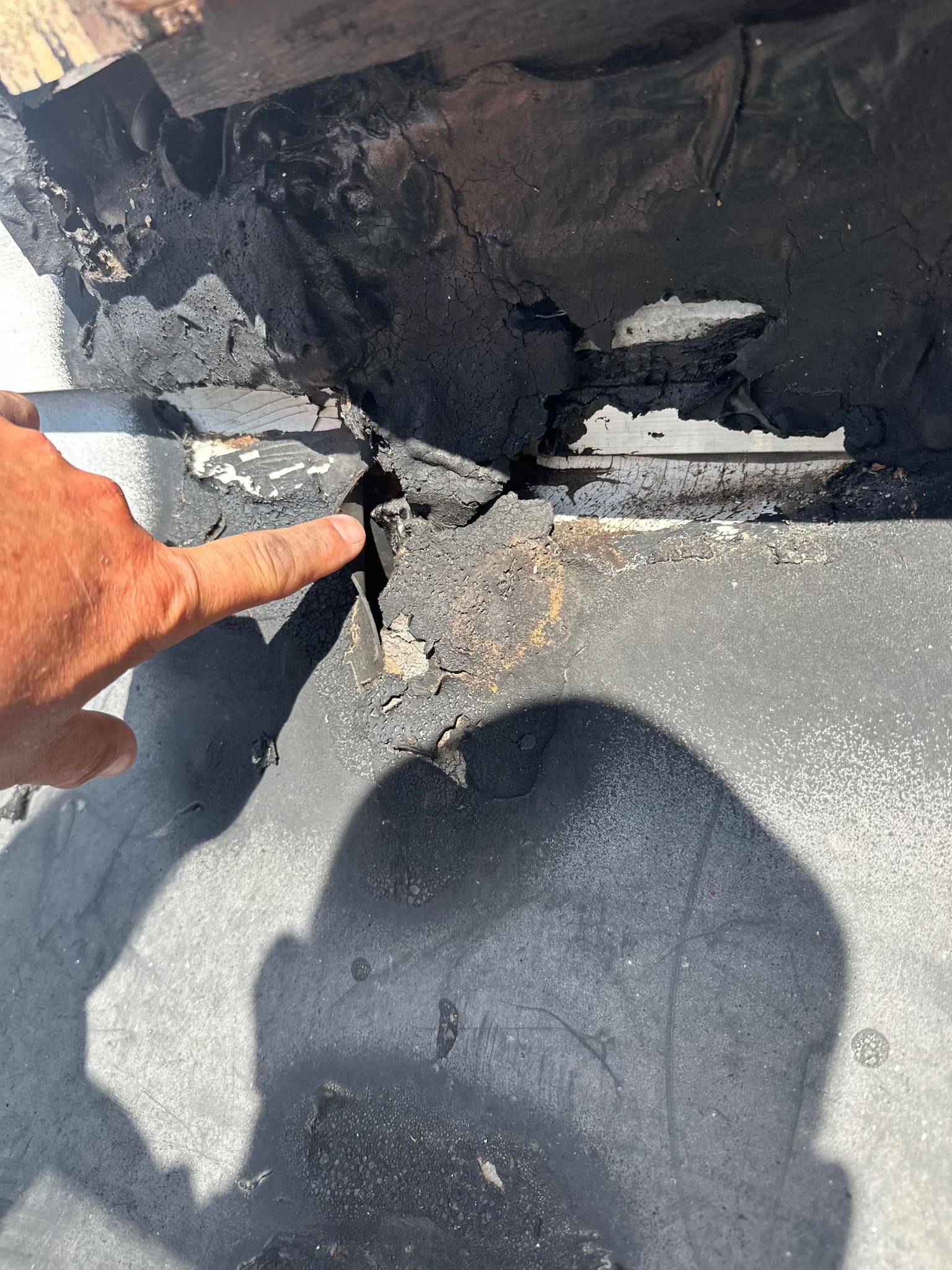 patch roof leak